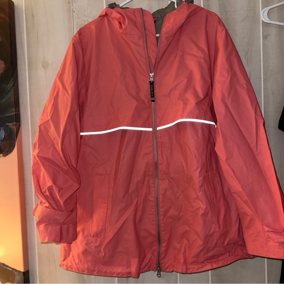 Charles River Womens New Englander Rain Jacket Size XL - Picture 1 of 5
